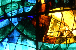 4ème vitrail du Magnificat